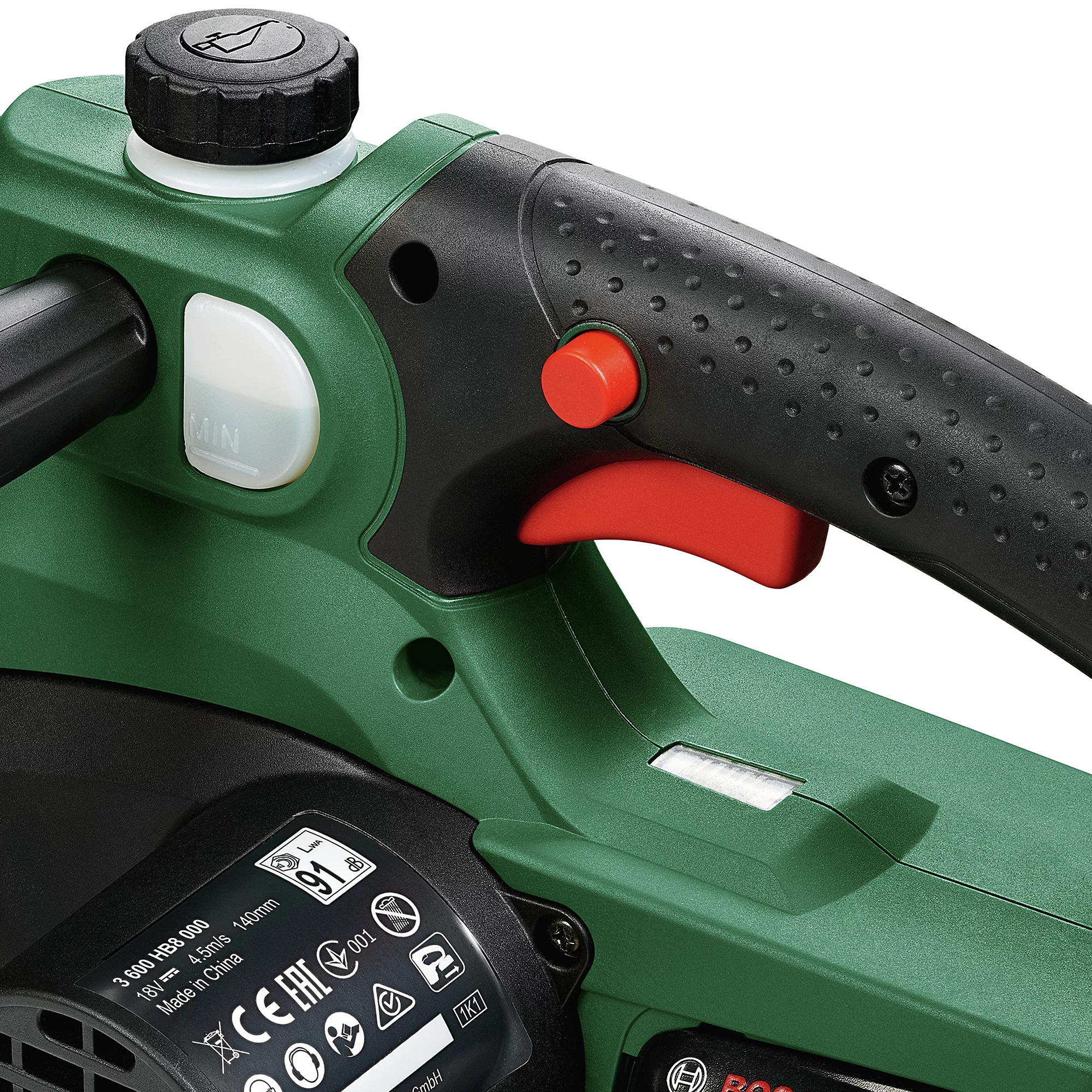 Bosch Power for all UniversalChain18 Cordless Chainsaw - Image 6