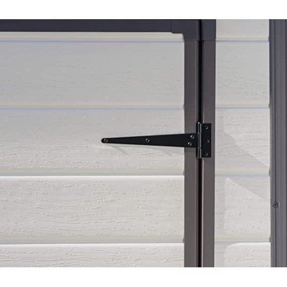 Keter 6′ x 4′ Manor Plastic Pent Garden Storage Shed – Beige - Image 6