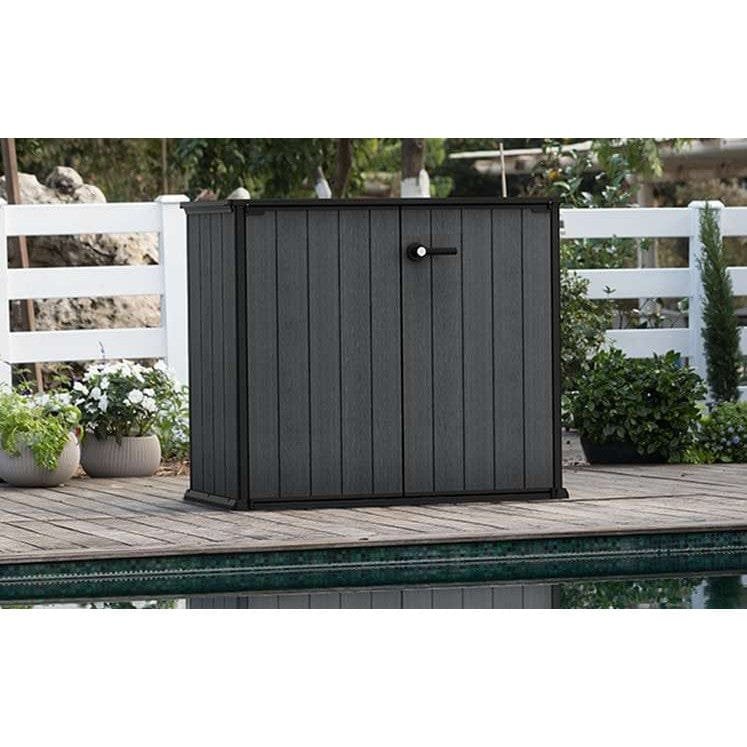 Keter Cortina Bella 4′ x 2′ Plastic Vertical Storage Shed - Image 6